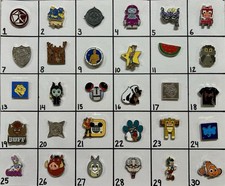Rare Disney Hidden Mickey Pins- Choose 3 For $21.98 Excellent Condition HTF picture
