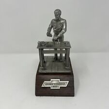 Chevrolet 1993 Brakes ABS CCT Master Technician Award Pewter Figurine Trophy picture