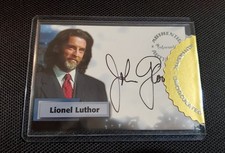 Smallville Season 2: Autograph A11 John Glover as Lionel Luthor 2003 Inkworks picture
