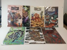 Orcs #1 - 6 Kaboom Comics by Christine Larsen 2021 plus #1 variant picture