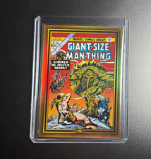 Topps 2024 Marvel Giant-Size 50 Man-Thing MG-6 Serial Numbered 42/50 picture