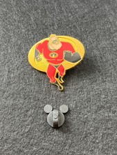 Disney Pin - The Incredibles 2 Gold - Bob (Mr. Incredible) picture