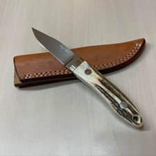 Vtg Imax Seizo Imai Seki Japan Utility Knife Leather Case Unused NEW picture