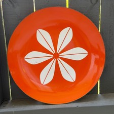 Mid-Century Cathrineholm Orange & White Lotus 12