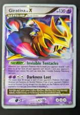Pokemon Giratina LV.X Holo Black Star Promo DP38 LP picture