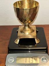 Vintage Four Paws Brass Urn picture