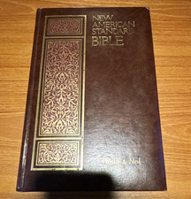 Vtg 1977 New American Standard Bible NASB Hardcover Nelson - Clean Pages picture