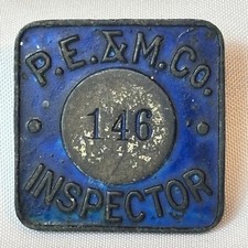 Vtg P. E. & M. Co. Employee Pin #146 Inspector Poole Engineering & Machine Co picture