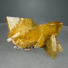 Fine Golden Baryte Crystals: Baia Sprie mine, Maramures County, Romania picture