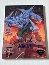 DOOMSDAY 2026 FLEER ULTRA SUPERMAN #60 Black Mercy 8/9 picture