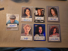 7 - 2015 PANINI AMERICANA AUTOGRAPHS JILL WAGNER , LAURA PREPON(35/49) + 5 MORE picture