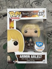 Funko Pop Attack on Titan #237: Armin Arlelt FYE Excl Box Damage Missing Arm picture