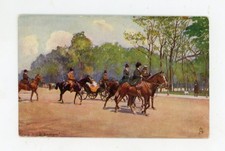 Vintage Postcard Tucks Landscape Smooth Unposted Oilette Paris Bois De Boulogne picture