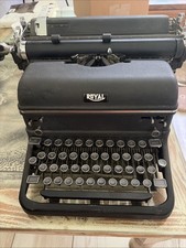 1938 Royal KMM Vintage Desktop Typewriter Needs Ribbon Look Read  picture