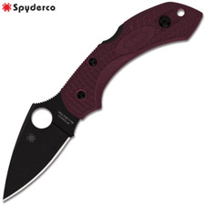 Spyderco Dragonfly 2 SPRINT RUN Micro-Melt PD#1 Blade Burgundy FRN C28BGBKP2 picture