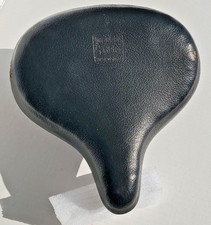 Lobdell Emery Leather Prewar Bicycle Saddle Seat Schwinn Shelby Monarch Elgin picture