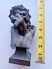Art Nouveau Art Deco Circa 1900-10  French Signed S. Chounard Christ Bronze Bust picture
