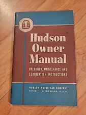 1951 Hudson Owners Manual Hornet Commodore Pacemaker Super 6 Nice Original 51 picture