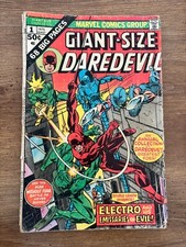 Giant Size Daredevil # 1 VG- Marvel Comic Book 20 J291 picture