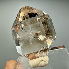 A+ Grade Herkimer Diamond Gem w/ Light Smoky Phantoms, Stellar Clarity  picture