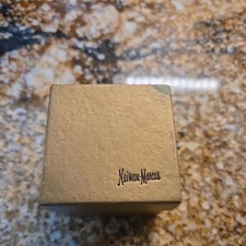 Neiman Marcus TEXAS GOLD Oil Drop in Lucite Paperweight Cube Vintage  picture