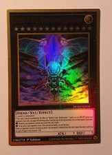 Yugioh Number iC1000: Numerounius Numerounia MGED-EN032 Premium Gold 1st NM picture