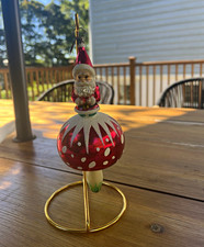 Christopher Radko limited Edition   Santa's Shroom  Retired Vintage Glass picture