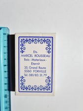 MARCEL ROUSSEAU FORVILLE POKER BRIDGE ORIGINAL PLAYING CARD PLAYING CARDS NEW picture