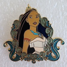 💜RARE DLR~DISNEY GIRLS-POCAHONTAS CONCEALED MYSTERY COLLECTION PIN-FREE SHPG picture