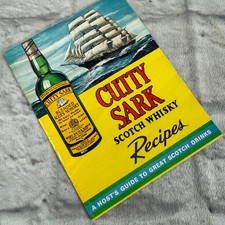 Vintage Cutty Sark Scotch Whisky Cocktail Recipe Booklet Host Guide Printed USA picture