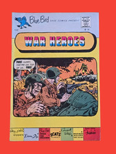 War Heroes #18 1964 Charlton Blue Bird Shoe Comics Promotional Silver Age picture