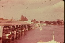 c1960's Ektachrome 35mm Slide Atlantic Marine Boat Yard Fort Lauderdale Florida picture