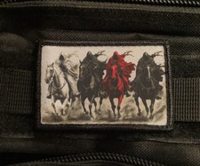 4 Horsemen of Apocalypse Patch World End Morale Army Tactical Hook [sub] picture