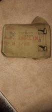 Named Identified ww2 usmc Map Case And Writing Leads Original Vintage picture