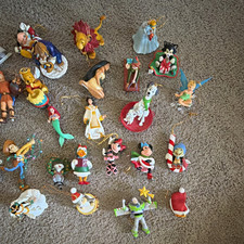 Disney Mixed Lot Character Figurines, Mini Figures & Ornaments Assorted picture