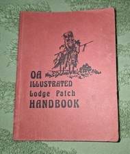 Vintage OA Illustrated Lodge Patch Handbook Boy Scouts 7th 1977 Machkeu B. Price picture