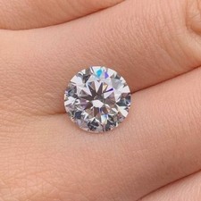 Certified Loose 10.00 CT Lab-Grown CVD Diamond Round Cut VVS1 D Color Grade picture