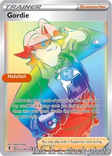 Holofoil - Gordie (Secret) - 223/203 - SWSH07: Evolving Skies - NM picture