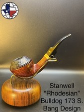 Vintage Stanwell “Rhodesian” Bulldog 173 S. Bang Design Tobacco Pipe picture