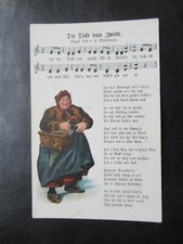 Postcard The Fat Man Vun Pinch Song Card picture