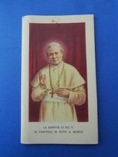 Libretto Santino Papa Pio X Children ill. Zandrino Editrice AR 1951 picture