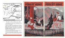 Forest Home Resort - Redlands, California - 1920 Brochure, San Bernardino Range picture