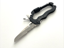 Kershaw 1004 Carabiner Tool Folding Pocket Knife Japan Early Production picture