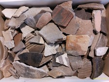 5 lbs Arizona Anasazi Pottery Shards, Prehistoric Indian Artifacts  picture