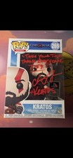 Kratos God of War Funko Pop Signed by Christopher Judge With Quote picture