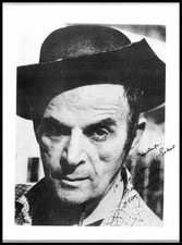 Marc Lawrence - Actor - 9x11 Photocopy - Live Signature - Autograph picture