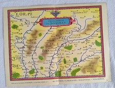 Reprography old map of the Principality of Joinville picture