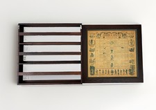 Vintage Collectib1e 1965 Three Mountaineers Herbs Spices Wooden Spice Rack EXC picture