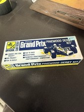 Vintage Cub Scout Official Grand Prix Pinewood Derby Kit No. 1622 BSA Complete picture