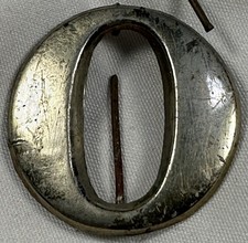 1870’s Indian Wars saddle/ Blanket NUMBER  “O” LEAD FILLED. Original. picture